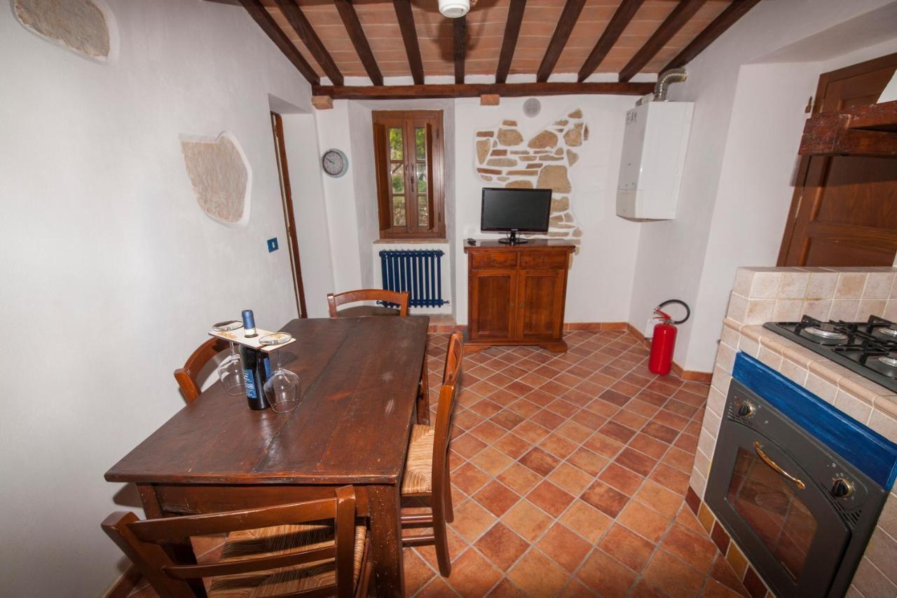 Vila Il Borgo Del Lupo Sarteano Exteriér fotografie