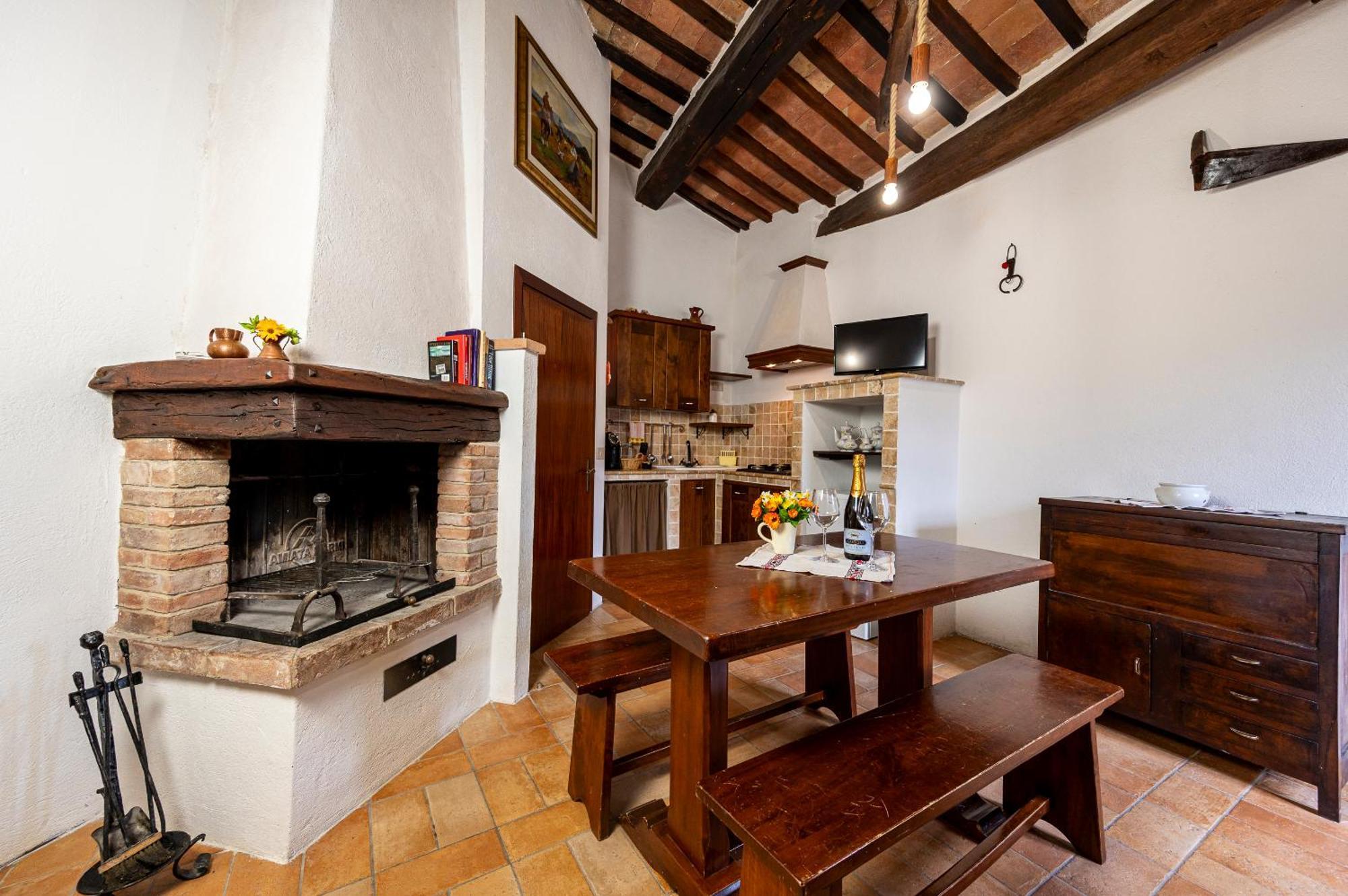 Vila Il Borgo Del Lupo Sarteano Exteriér fotografie